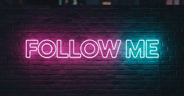 follow me